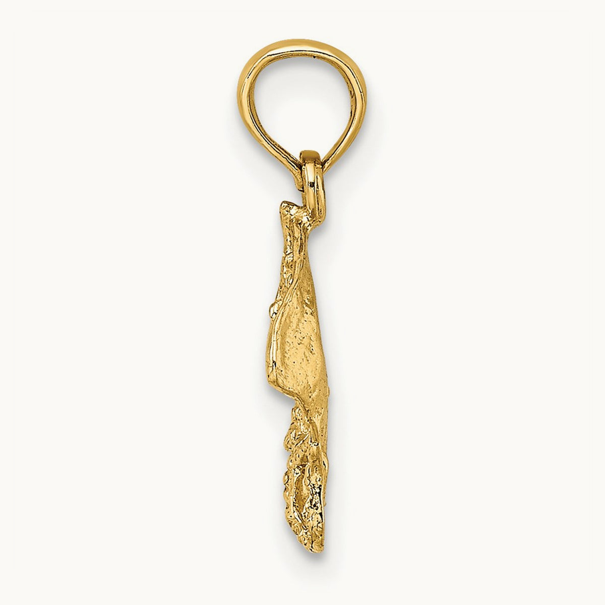 Stingray Charm, 14K