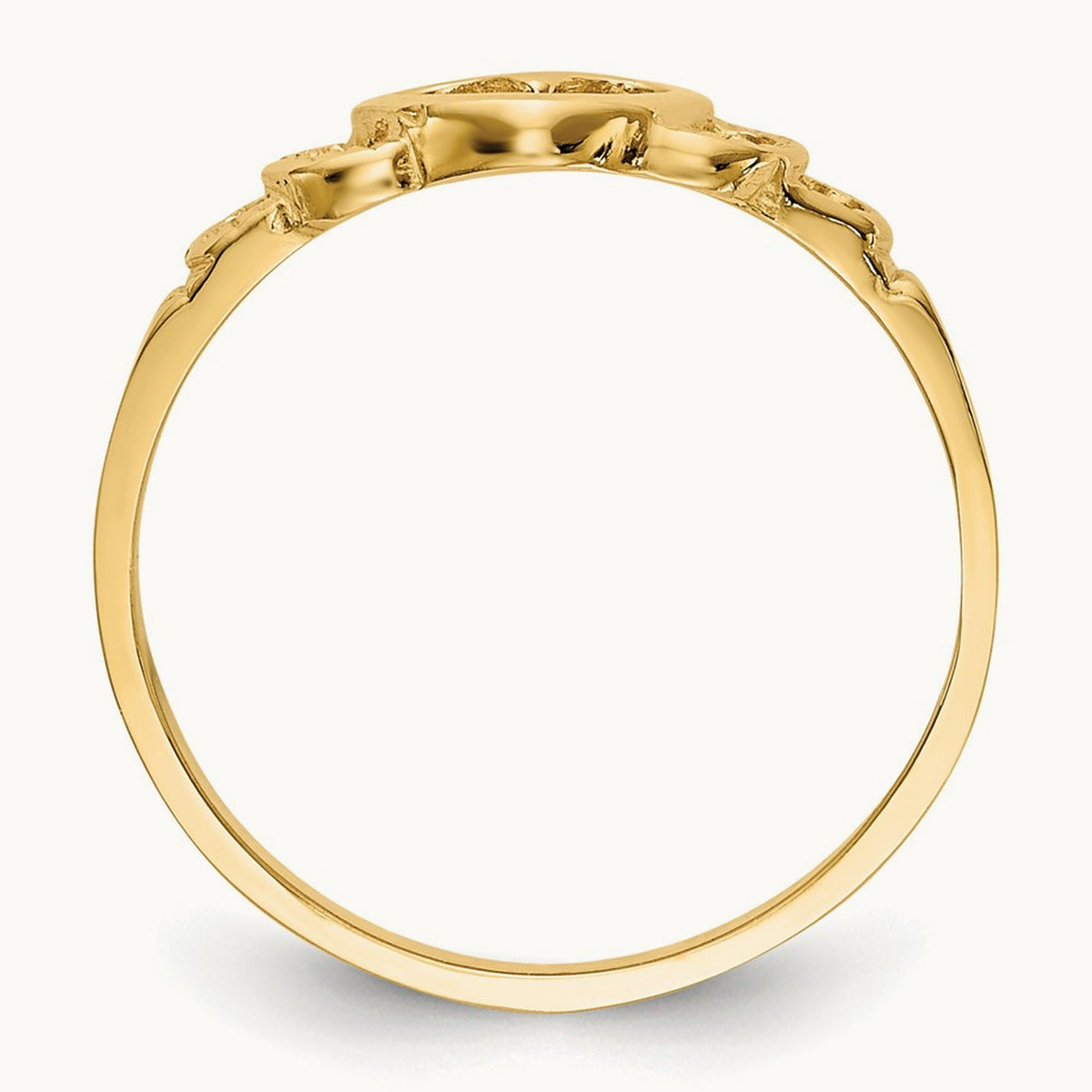 Heart Baby Ring, 14K