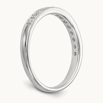 Wedding Band, 0.25 ct tw Lab-Grown Diamond