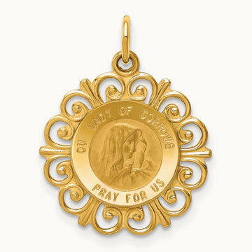 Our Lady of Sorrows Medal Pendant — photo set