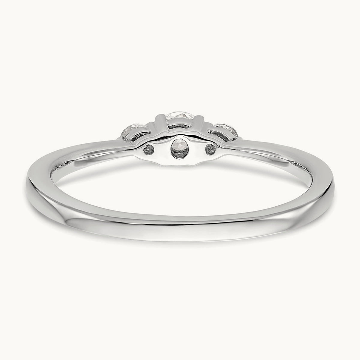 First Promise Complete Diamond Promise/Engagement Ring, 14K White Gold