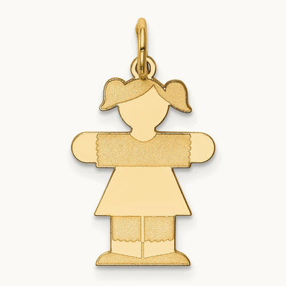 Kid Charm — 14K Yellow Gold