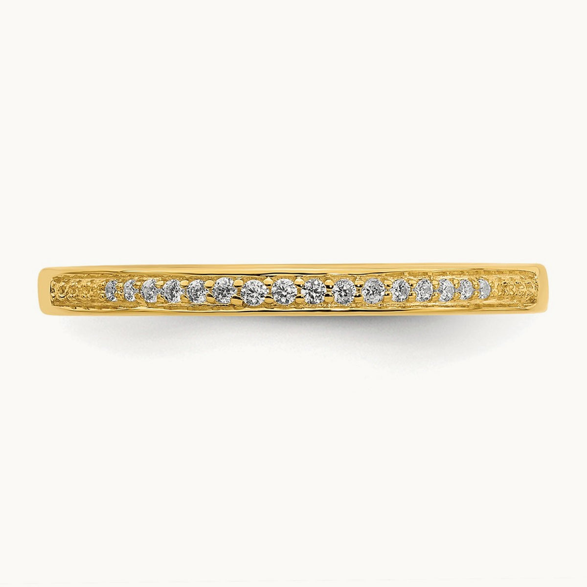Wedding Band, 0.05 ct tw Lab-Grown Diamond