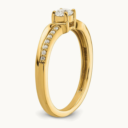 Diamond Complete Promise/Engagement Ring, 14K