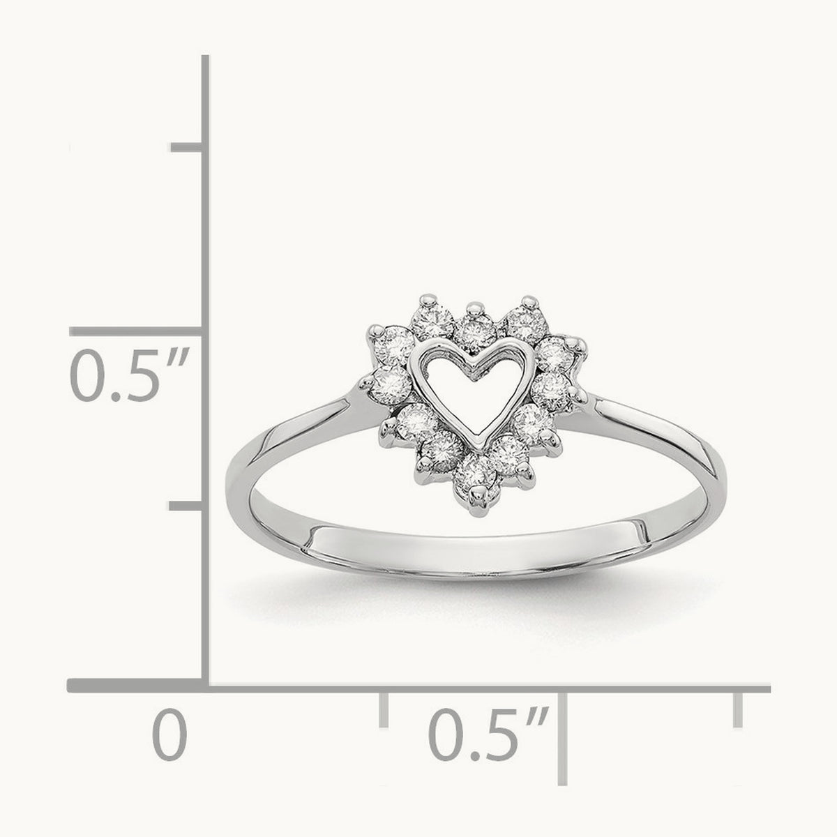 Polished AA Diamond ring — photo set