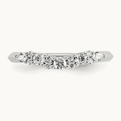 Wedding Band, 0.25 ct tw Lab-Grown Diamond