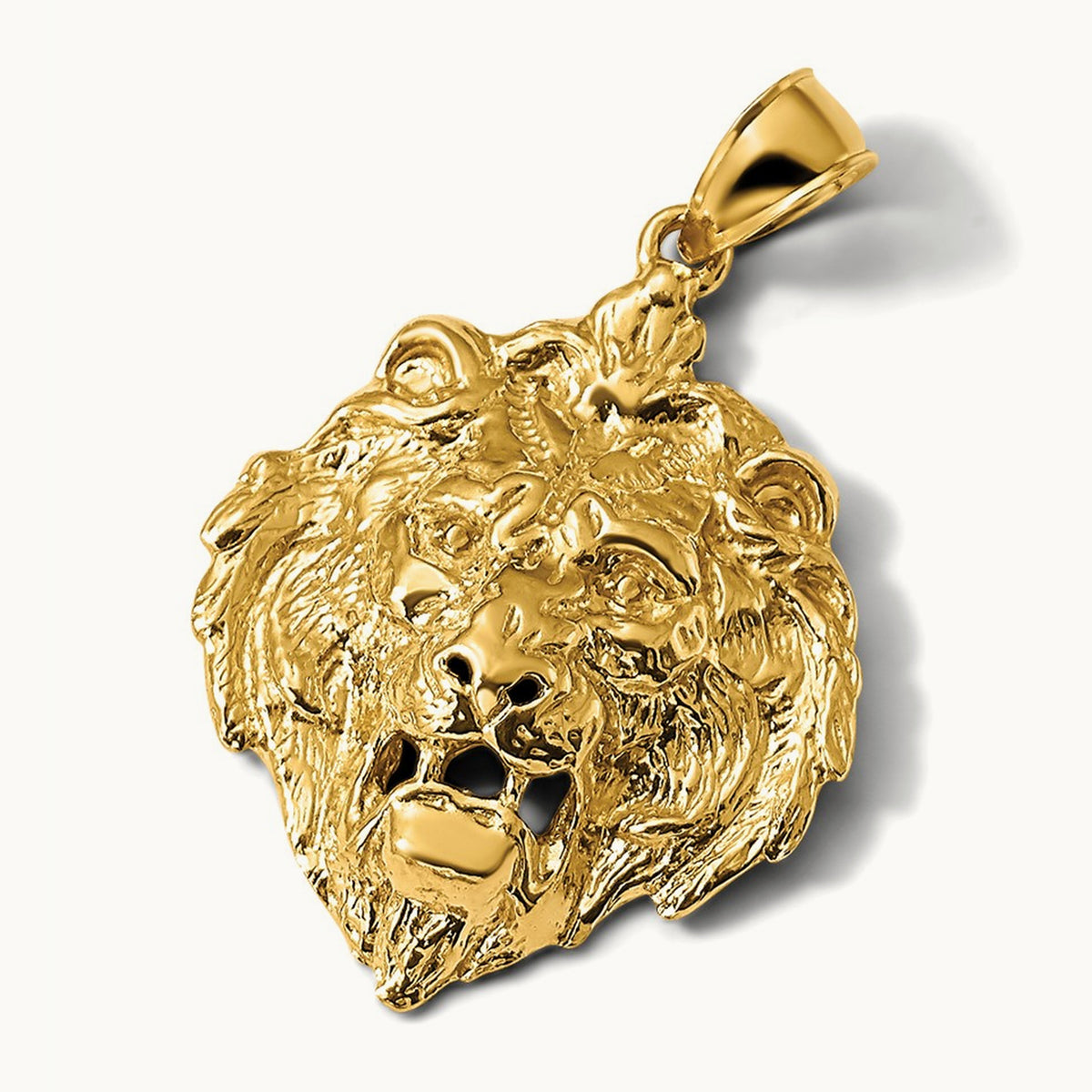 Lion Charm, 14K