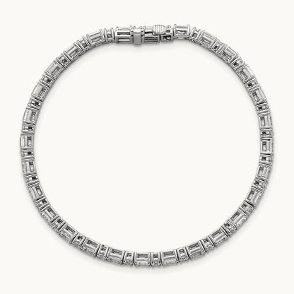 Em/Round Tennis Bracelet, 5.00 ct tw Lab-Grown Diamond