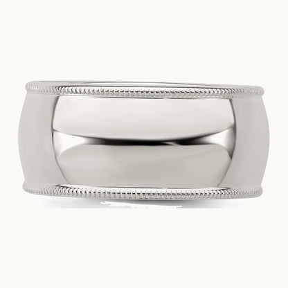 Half Round Milgrain Band — photo set