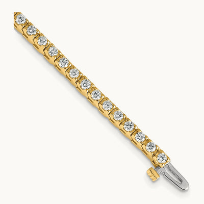 Round Tennis Bracelet, 2.25 ct tw Lab-Grown Diamond