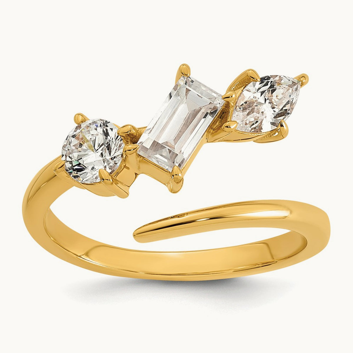 Ring, 1.25 ct tw Lab-Grown Diamond