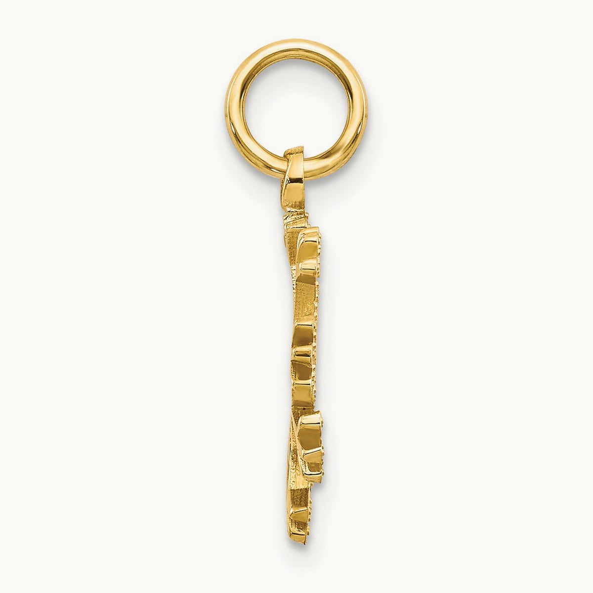 Snowflake Charm, 14K