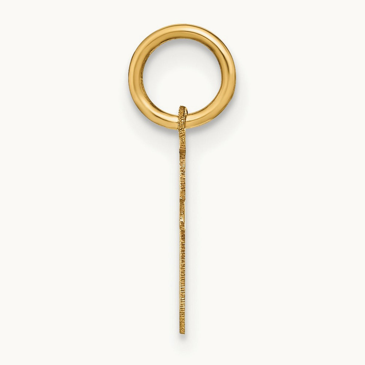 Lowercase Initial Pendant — T