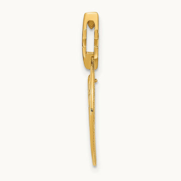 Polished Three Wise Men North Star Pendant, 14K