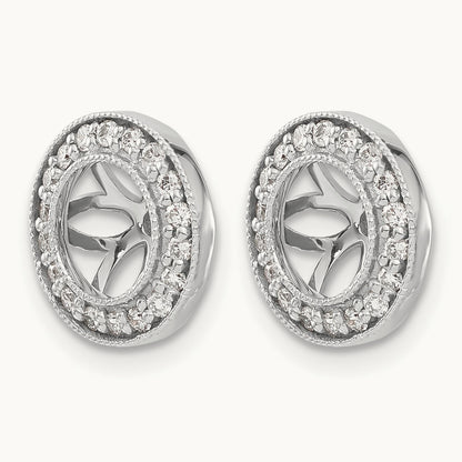 Earring Jacket, 0.25 ct tw Lab-Grown Diamond