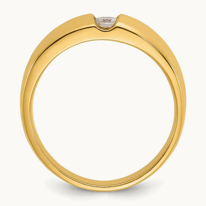 IBGoodman Men's Diamond Complete Ring, 14K