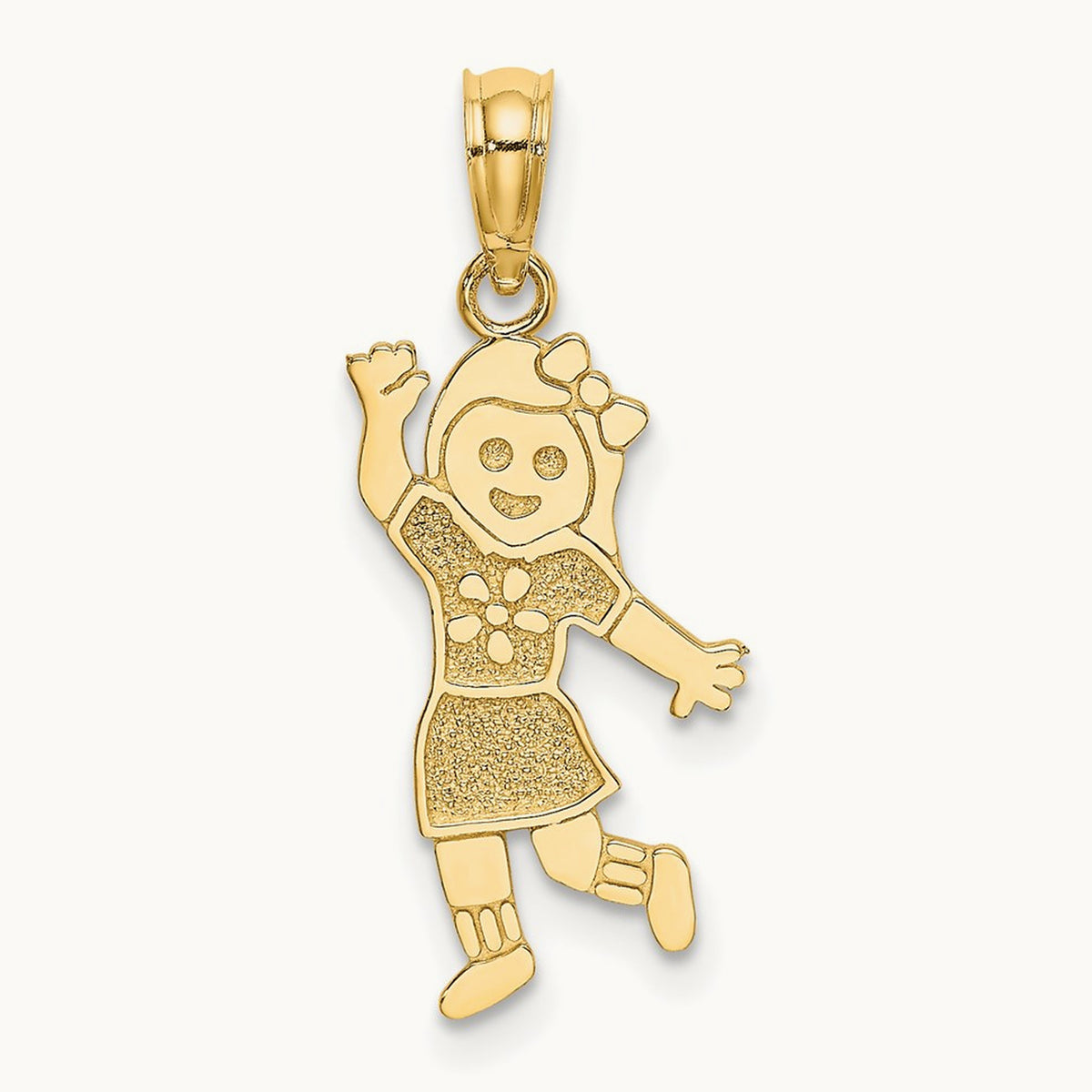 Girl Charm, 14K