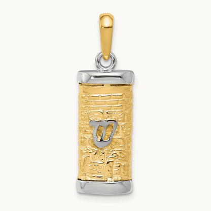 3D Mezuzah Pendant — photo set