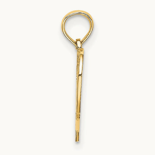 20 In Heart Charm, 14K