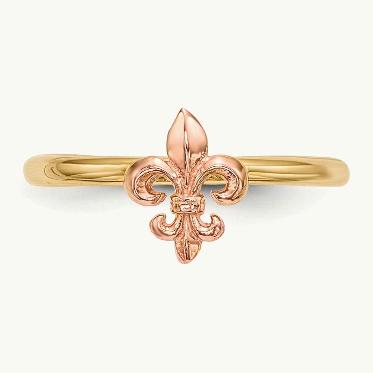 Polished Fleur de Lis Ring — photo set