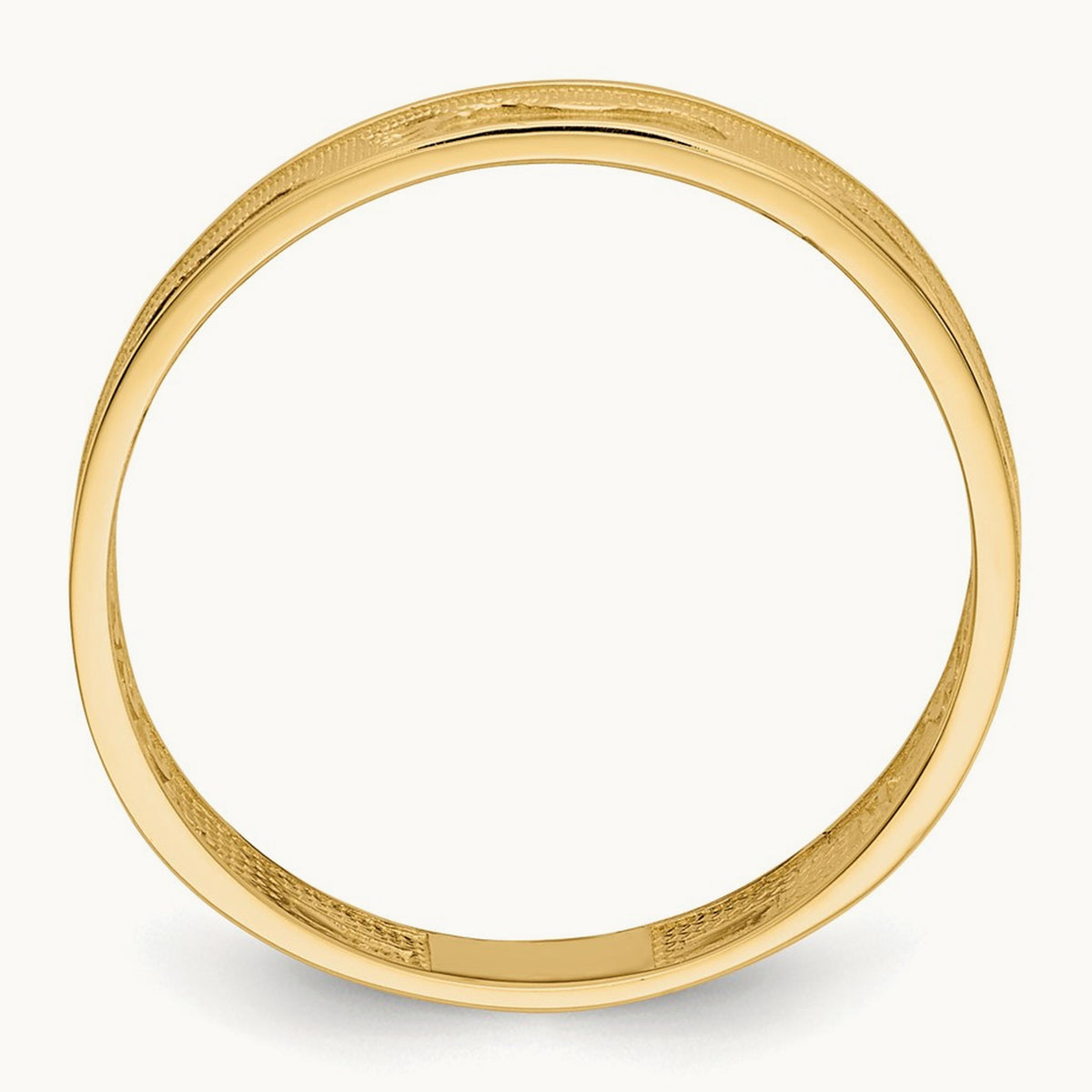 Footprints In The Sand Ring, 14K