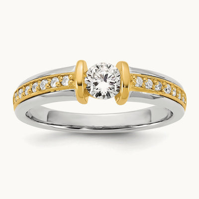 Women's Wedding Band, 0.50 ct tw Lab-Grown Diamond