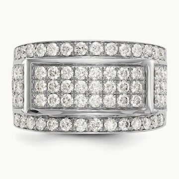 2 ct. Round Diamond Ring Mounting, 14K White Gold
