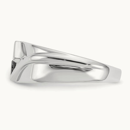 Black Diamond Mens Ring — photo set