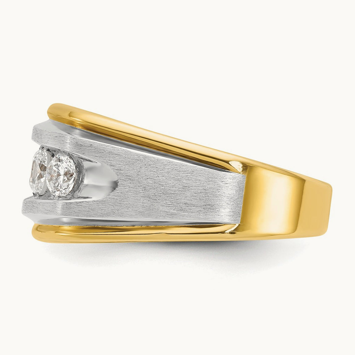 5 Stone Men's Ring, 1.00 ct tw Lab-Grown Diamond