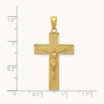 Crucifix Pendant, 14K