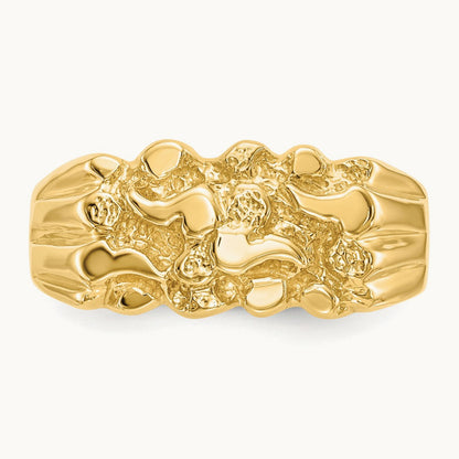 Nugget Ring, 14K