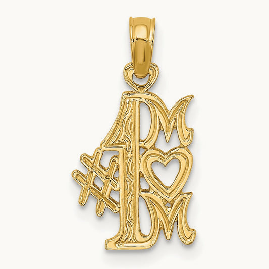 #1 MOM Charm — photo set