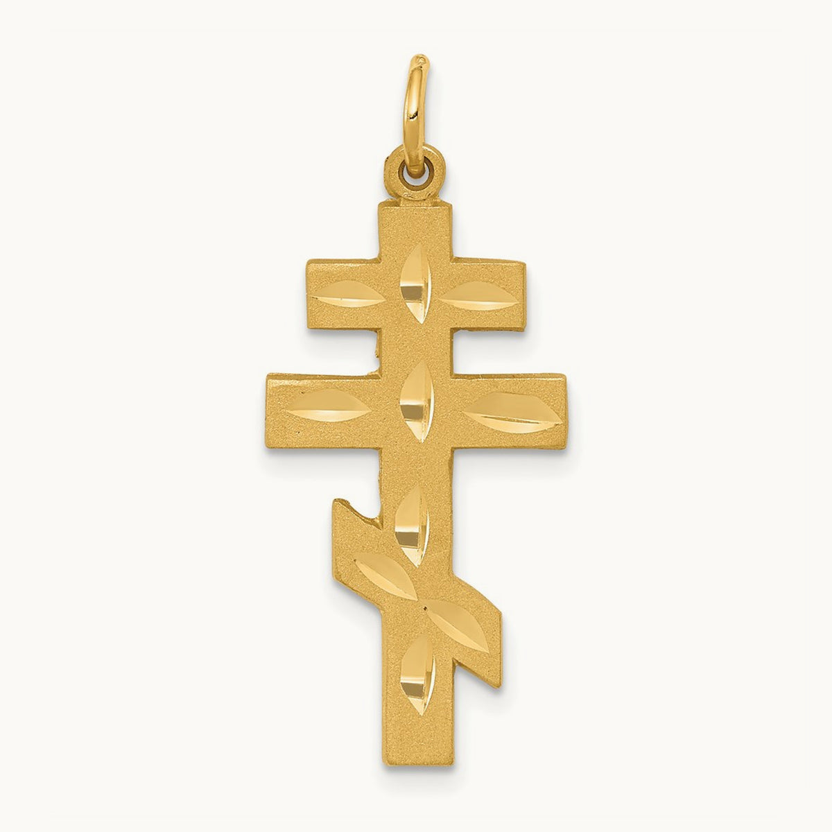 Eastern Orthodox Cross Pendant — photo set