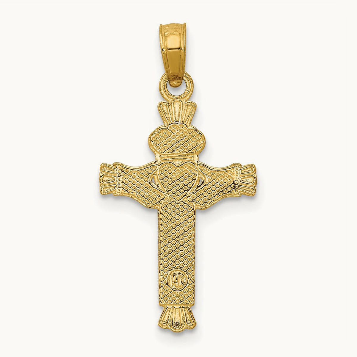 Claddagh Cross Charm — photo set