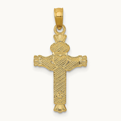 Claddagh Cross Charm — photo set