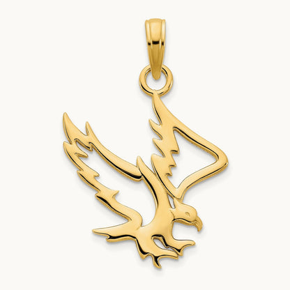 Eagle Pendant, 14K