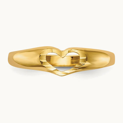 Children's Heart Ring, 14K