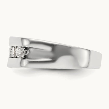 Men's Band, 0.75 ct tw Lab-Grown Diamond — photo set