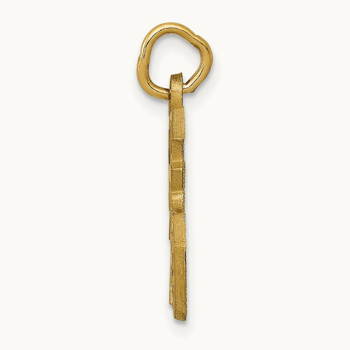 Good Luck Symbol Charm, 14K