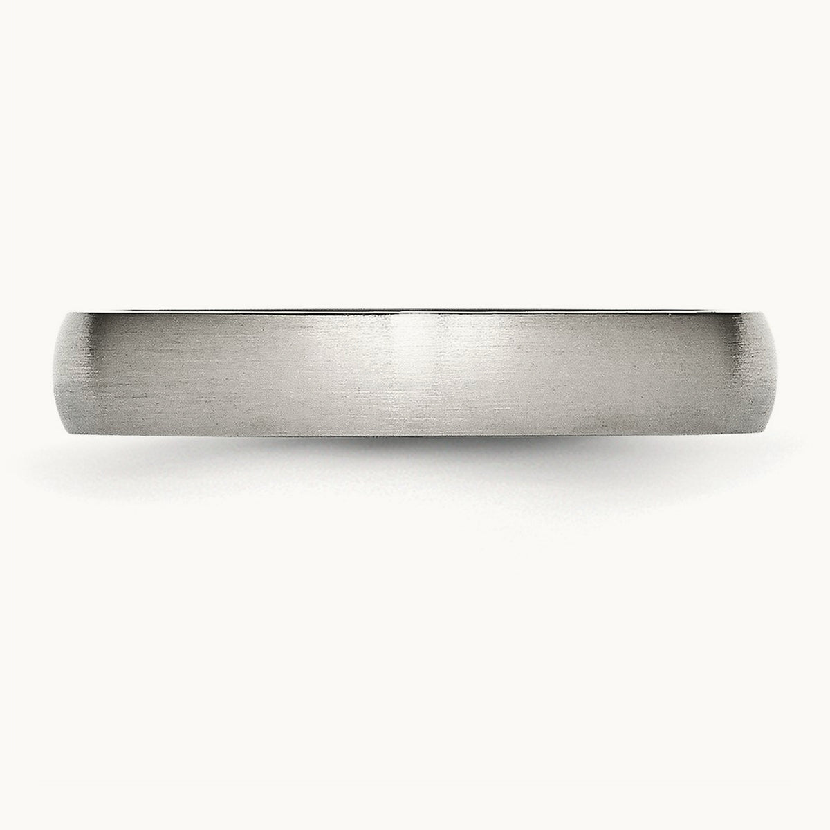 Brushed Half Round Band — 4mm, 10