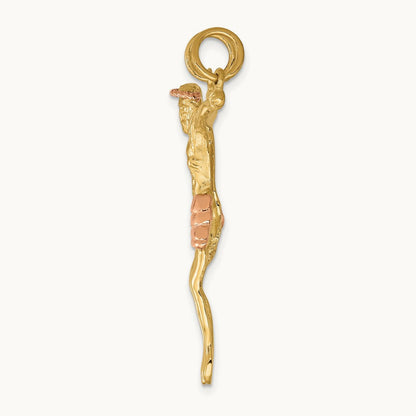 Corpus Pendant, 14K Two-tone Rose