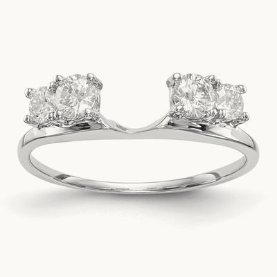 Diamond Wrap, 14K White Gold
