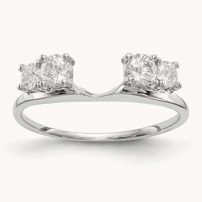 Diamond Wrap, 14K White Gold