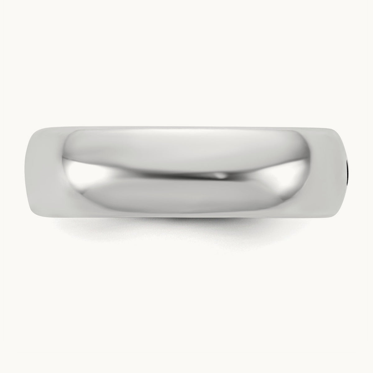 CLIQ Hinged Comfort Fit Wedding Band, 6mm, 14K White Gold