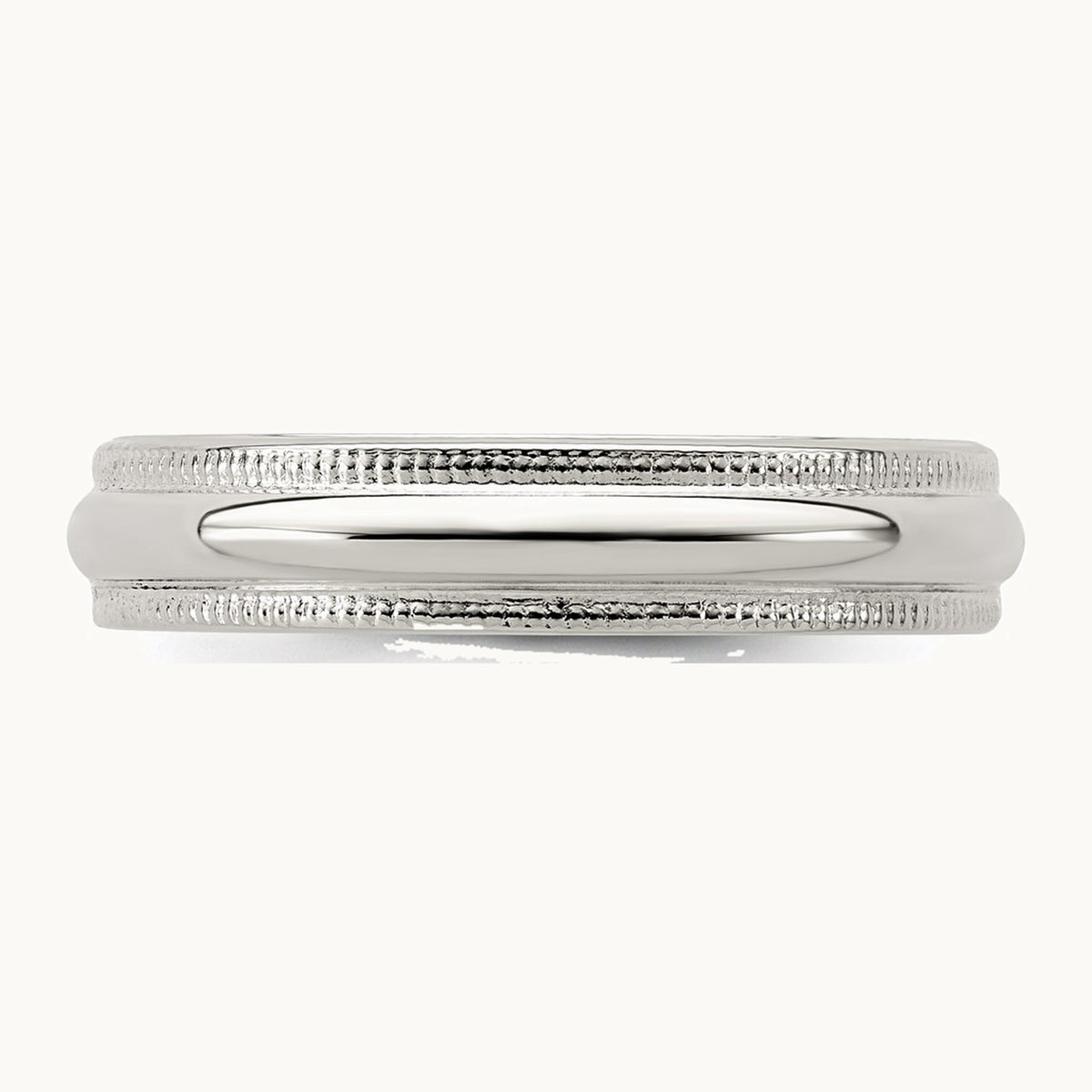 Half Round Milgrain Band — photo set