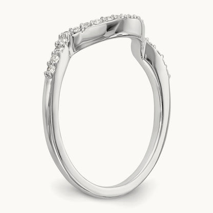 Diamond Wedding Band, 14K White Gold