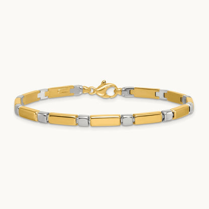 Polished Fancy Link Bracelet — photo set