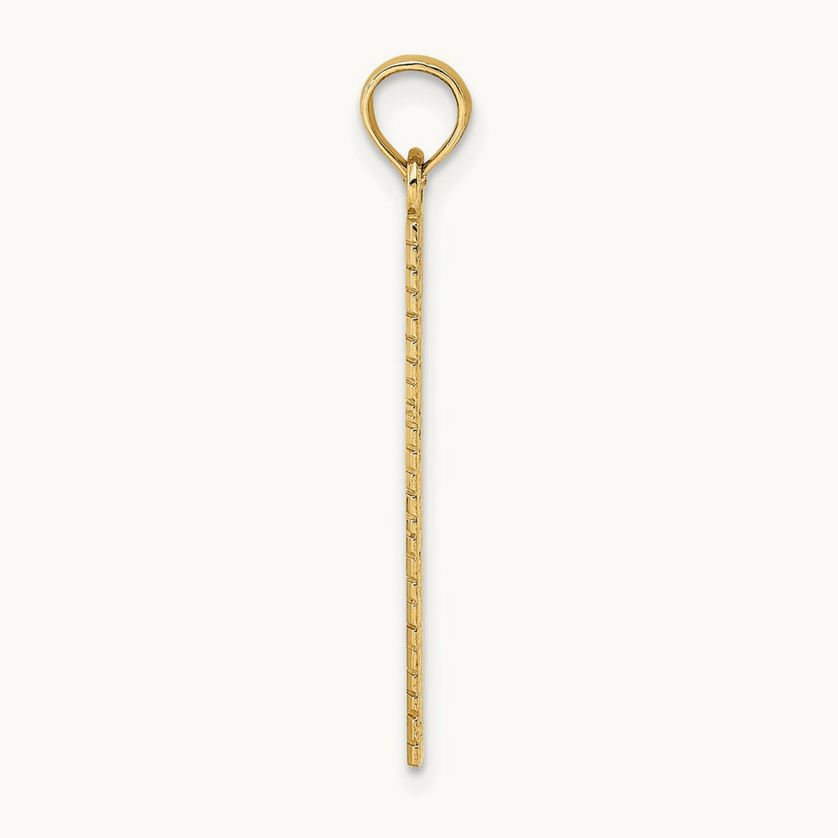 Six Inch Ruler Charm, 14K