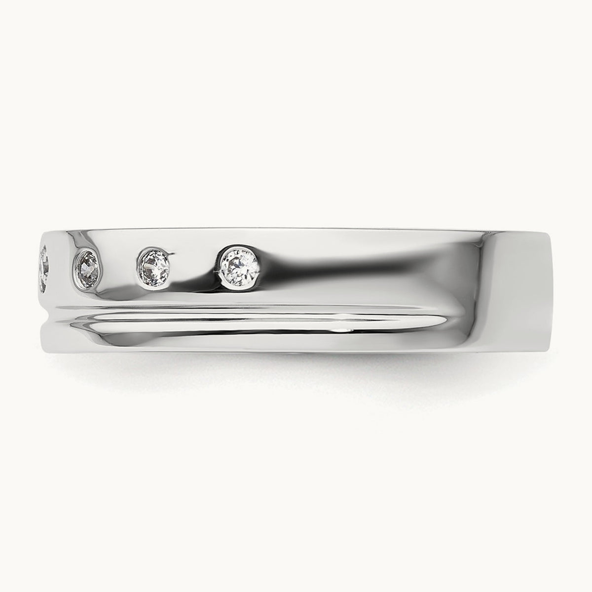 Womens Wedding Band, 0.05-0.10 ct tw