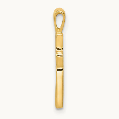 Cross Charm, 14K